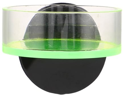GRIRIW Korallenhalter Magnetständer mit kreativem schwebenden Design aus Acryl – 50 mm Tablettdurchmesser, geeignet für Meerwasser und Süßwasseraquarien