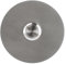 MOCAVI RING 120 Design-Klingel Edelstahl V2A rund, Klingeltaster silber Edelstahl, Klingelplatte