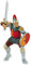 Bullyland 80765 - Spielfigur Kampfbereiter Schwertkämpfer in roter Rüstung, ca. 11,5 cm, detailgetreu, PVC-frei, ideal als kleines Geschenk für Kinder ab 3 Jahren