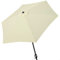 Aktive 53872 - Sombrilla jardín grande, Sombrilla, Parasol 300 cm, Sombrilla jardín, con manivela, Sombrilla hexagonal, color crema, mástil aluminio