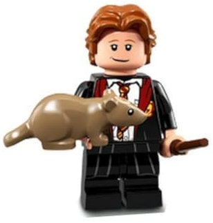 LEGO Harry Potter Series 1 - Ron Weasley con túnica Escolar Minifigura (03/22)
