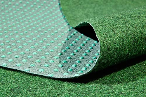 MadeInNature Moquette Couleur Gazon Vert d'extérieur ou d’intérieur | Grand Choix de Dimensions | Tapis Type Gazon Artificiel – pour Jardin, terrasse| revêtement de Sol Outdoor (133 x 900 cm)