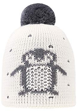 Döll Unisex Baby Pudelmütze Strick Mütze, per Pack Weiß (Snow White|White 1050), 41 (Herstellergröße: 41)