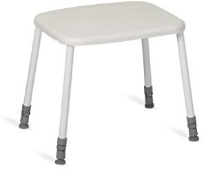 Nordic Hocker MODULAR Standard-Sitz Duschhocker bis 150 kg weiß Kunststoff