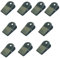 tooloflife Lot de 10 pinces à coudre en plastique pour matelassage, couture, trombones