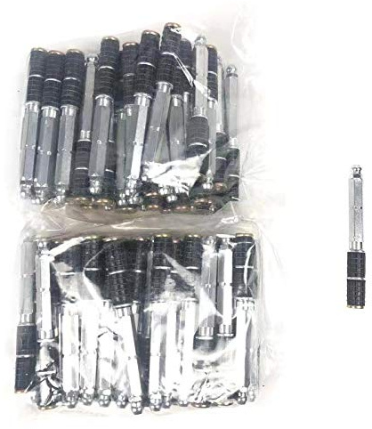 Grout Packers,Injection Packer Nozzle Grout Packer for High Pressure Grouting Injection Packer 100pcs (Aluminum, 10 X 80mm)
