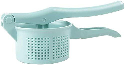 Pressa per patate, pressa per patate, manuale, schiacciapatate, pressa per frutta, pressa per patate con manico-blue