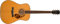 Fender PD-220E Dreadnought Acoustic Guitar, Ovangkol Fingerboard,Natural, includes a Hardshell Guitar Case