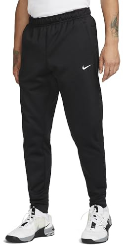 Nike Herren Taper Trainingshose, Black/Black/White, XL EU