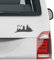 Auto-Dress Stadt Köln, Heck-Auto-Aufkleber 22cm x 10cm (101 White Matt)