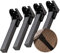 HFDASUENT Pieds de Lit Pliables,Lot de 4 Pieds pour Sommier à Lattes Pieds de Meuble Pieds De Meubles Pieds De Lit,pour Cabinet Bureau Canapé Table Basse TV Lit Pieds(Size:30cm)