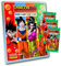 Panini Dragon Ball Karten Serie 2 - Universal Collection Trading Cards - Sammelkarten - 1 Sammelmappe + 3 Booster