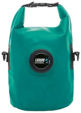 Lignum Golf Safe Bag - wasserfeste Tasche für Wertgegenstände - idealer Begleiter für Unterwegs (Türkis)