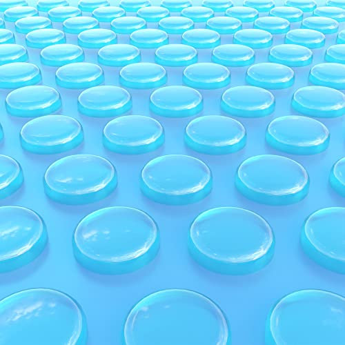 SunHeater Couverture solaire pour piscine – Bâche solaire rectangulaire robuste avec bulles – Chauffage solaire à transfert thermique pour piscines creusées – Polyéthylène durable de 12 mm d'épaisseur