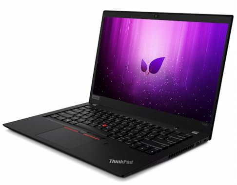 Lenovo ThinkPad T490s Processeur Intel i7 4x1,8 GHz, mémoire 16 Go, SSD 256 Go, écran 14, Full HD 1920 x 1080 IPS, Windows 11 Pro Train (Reconditionné)