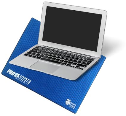 Lap top Radiation Shield – Strahlungsblocker, Schoßschreibtisch-Tablett – EMF-Schild und Hitzeschutz, Bett-Schreibtisch, Schoß-Top-Ständer, Bett mit Wärmeabgabe-Reduzierung um bis zu 99 %,