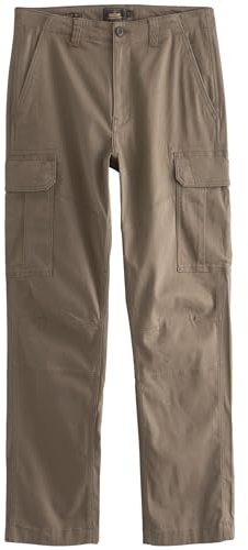 NEXT Herren Cargo-Hose aus Baumwollstretch – Straight Fit Braun W: 38 / L: 29