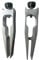 Harilla 2 Pieces Knife Clip Head Knife Sharpening Jig Fixed Angle Jig Adjustable Angle Easy Assembly K8 Chuck Clamp