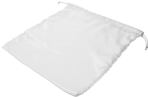 WRITWAA 4stücke Seiden-Stoffbeutel Mit Zugband Robuste Leichte Aufbewahrungstaschen Für Kleidung Und Haushaltsartikel Für Reisen Und Ordentliche Kleiderorganisation Zu Hause Silberfarben