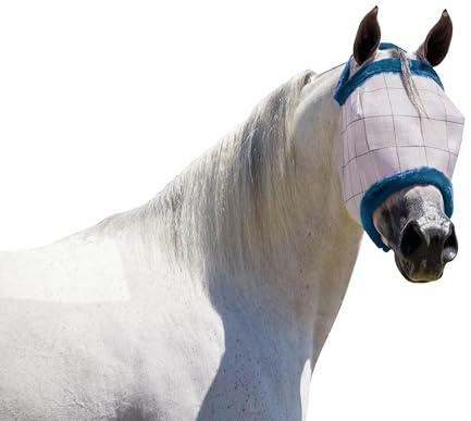 Farnam SuperMask II Flugmask utan öron för hästar, storlek liten, varierande färg