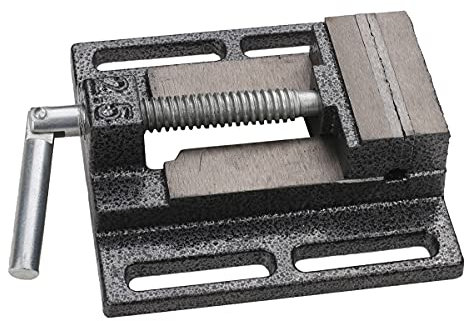 KS TOOLS 500.8455 - Etau à Mors Parallèle 63mm - Ouverture 50mm - pour Perceuse sur Colonne 500.8451