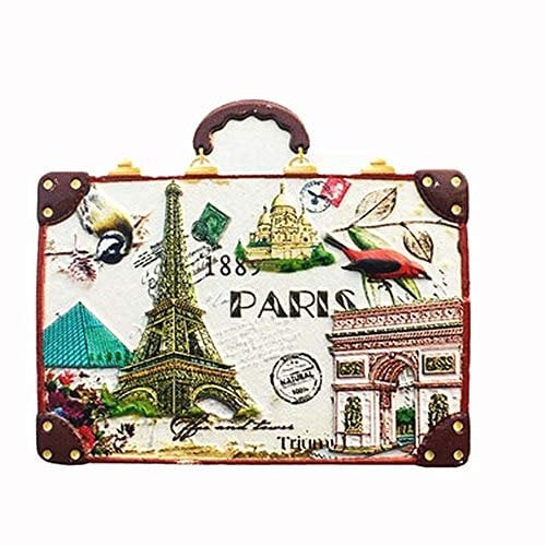 3D Paris France Fridge Magnet Travel Souvenir Gift Home & Kitchen Decor Magnetic Sticker Paris Refrigerator Magnet Collection
