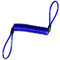 Heavy Duty Cable Recordatorio de Candado de Disco Moto, 5 Colores - azul