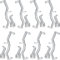 Valance Clips 10pcs 2.5'' Window Blinds Hidden Clip Clear Plastic for Horizontal Blinds Valance 64mm in Width Retainer Holder