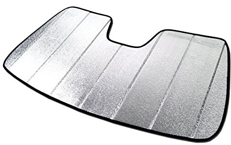 Parasol para parabrisas de coche de ajuste personalizado, parasol para ventana de coche, visera frontal plegable, compatible con Mazda CX-3 2016-2020, CFS-219-S, juego de 1 pieza plateado y gris