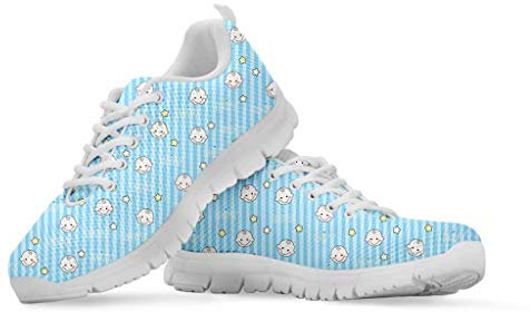 chaqlin Leichte Laufschuhe für Damen und Herren., - Niedliches Babyblau - Größe: 48 EU