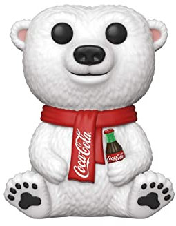 POP Coca Cola AD Icons - Ours Polaire Coca-Cola (Éd. Pailletée) - Funko n°58 Unisexe Funko Standard