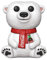 POP Coca Cola AD Icons - Ours Polaire Coca-Cola (Éd. Pailletée) - Funko n°58 Unisexe Funko Standard