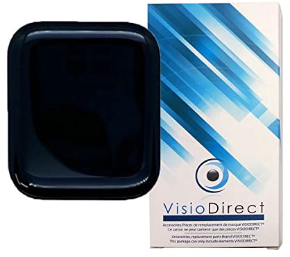 Visiodirect Ecran Complet Compatible avec Apple Watch Serie 6 40 mm Vitre Tactile + ecran LCD
