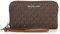 Michael Kors Women Lg Flat Mf Phn Case Hand Bag, Braun