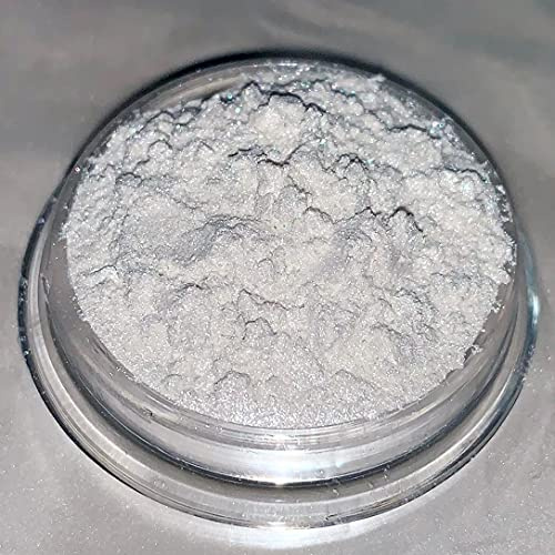 Dipoxy Snow-White-Pearl-Weiss01 Pigment Farbmittel für Epoxidharz, Polyesterharz, Polyurethan Systeme, Beton, Lacke, Kunstharz Schmuck (500g)