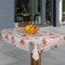 Wachstuch-Tischdecke Wachstischdecke Tischwäsche Abwaschbar Wachstuchdecke G11, Muster:Herz rosa braun weiß, Größe:118x220