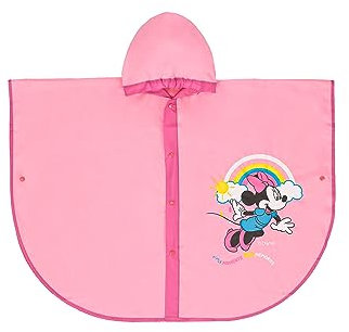 Ellepi kinder regenponcho disney regenjacke maedchen mädchen regencape regenmantel poncho jungen wutz wasserdicht regenschutz fahrrad regen (DE/NL/SE/PL, Alter, 2 Jahre, 3 Jahre, Regular, Minnie Maus)