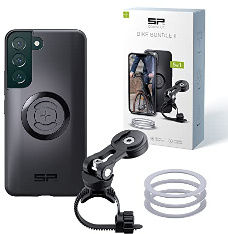SP CONNECT Fahrrad-Handyhalterung | SPC+ | Handyhalter für Fahrradlenker | Fahrradhandyhalterungen für alle Smartphone Handys wie iPhone Samsung | Mountainbike Rennrad Handy Halterung