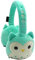 Squishmallows Winston The Owl - Auriculares Bluetooth de felpa con micrófono integrado para hacer llamadas telefónicas. Rango Bluetooth de 10 metros, control de volumen, almohadillas de felpa suave y