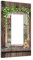 Farm Barn Farmhouse Rustic Country Flower Single Rocker/Decora Light Switch Plate Decorative 1 Gang Outlet Cover Faceplate GFCI Electrical Receptacle Wallplate Dimmer for Bathroom Home Decor