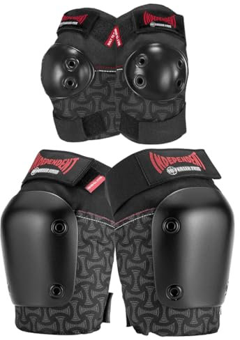 187 KILLER PADS Skateboarding Knieschoner & Ellenbogenschützer Kombi-Pack, unabhängig, Größe L/XL