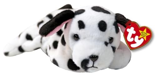 Ty Dotty II Dalmatiner Original Beanie Babies Regular - Weiches Plüschtier für Kinder, Teddy, Babyspielzeug, Sammelbare Plüschtiere