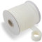 Schrägband, doppelt gefaltet, 2,5 cm, durchgehendes Schrägband zum Nähen, Quilten, Binden, Säumen, Bekleidungshandwerk, Polyester, nicht dehnbar (Elfenbein, 25 mm, 45 m)