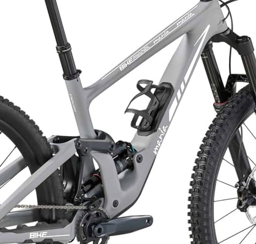 Kit 8 Adesivi Stickers Decal Telaio Bici Bicicletta adesivi telaio mtb Universale Frame Protezione COD. B0159 (BIANCO OPACO)
