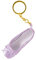 Kobeleen Mini Ballet Shoes Keychain Pointe Shoes Keyrings Handmade Pointe Shoe Charm Bag Penddant Gift for Dance Lovers