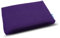 Yogan Kopfkissen/Kopfpolster (2,5 cm) für Yoga/Pilates, Außenbezug aus Bio-Baumwolle (abnehmbar und waschbar), Innenbezug mit recycelter Faserfüllung, 30 x 20 x 2,5 cm, Königsviolett