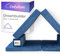 Dailydream Dreambuilder Play-n-Sleep Spielsofa für Kinder, 168x84x55 cm, Blau