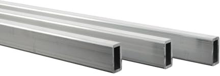 DECKLINEA Renfort Aluminium pour Lame Composite (175 x 1.1 x 2 cm) - 3 pièces - Renfort pour clôture bois composite
