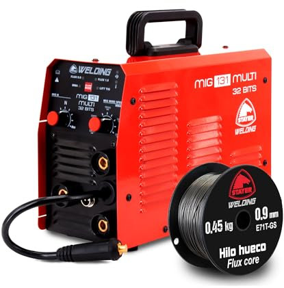 Stayer Schweißgerät für Hohldraht, MIG 131 + 0,45 kg Hohlfadenspule.