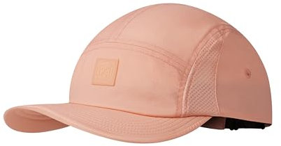 BUFF®| Kappe 5 Panel Go Männlich Weiblich Erwachsene Flexibel, UPF50, Verstellbar, Nachhaltig, Leicht, Laufen, Recycelte Materialien, Komfortabel, S/M, Rosa Coral